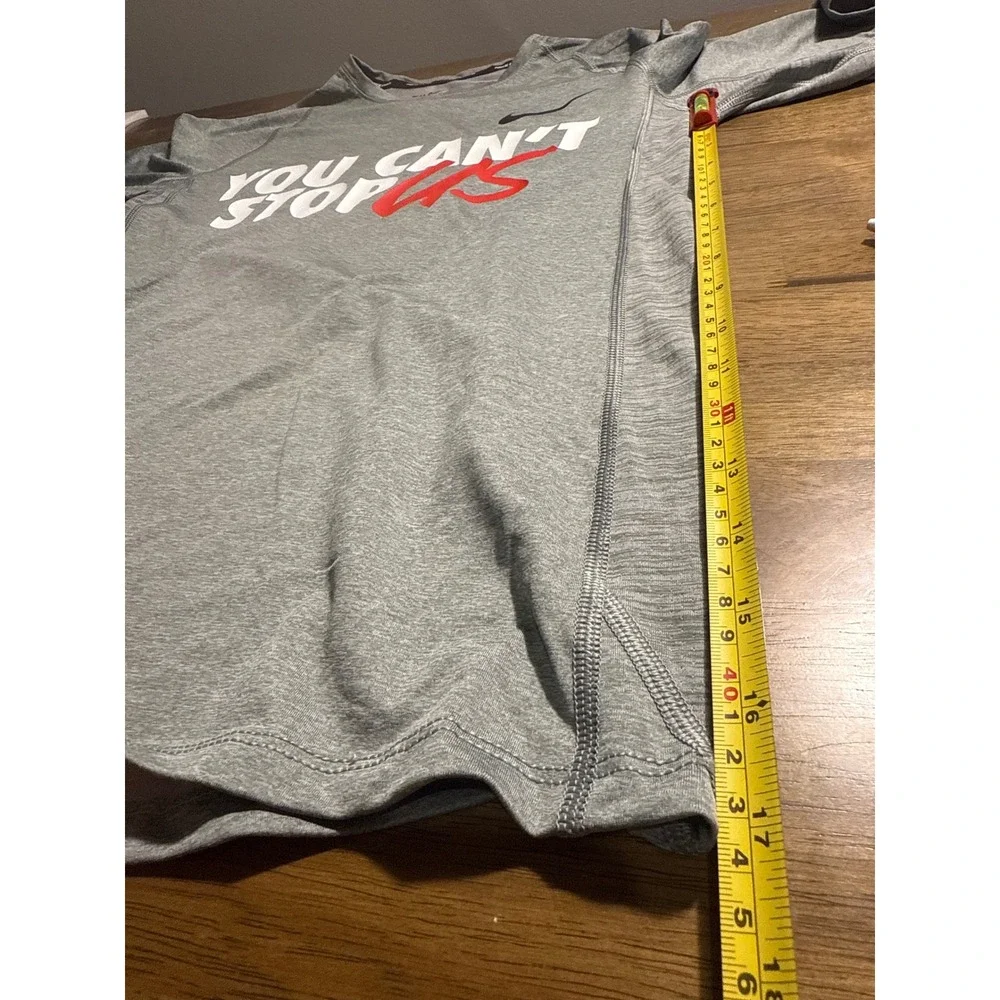 Nike Pro Dri‎ Fit You Can't Stop Us Training Slim Fit T-Shirt Mens Medium